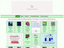 Tablet Screenshot of lysisgames.com